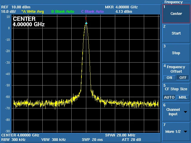 ADF5355 Module Touch Color Screen Sweep RF Signal Source VCO Microwave Frequency Synthesizer PLL