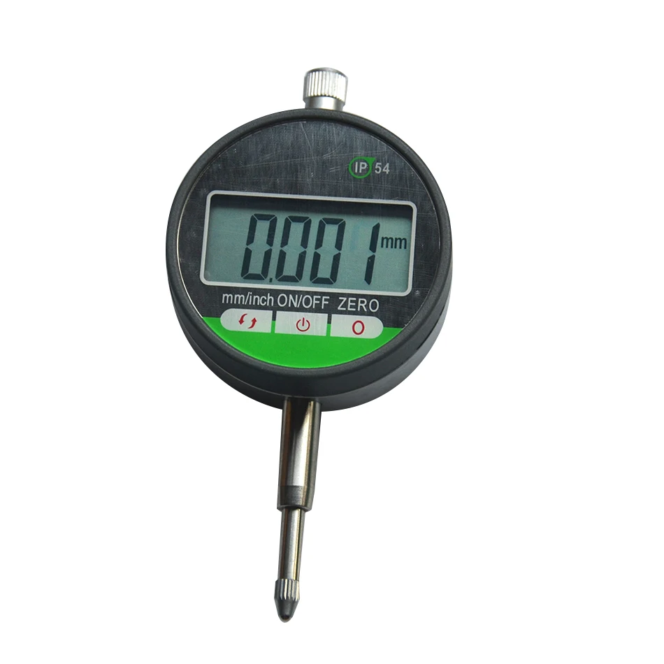 Gama de Indicadores de Discagem 0.001 Milímetros Relógio Comparador Digital de Precisão Métrica Polegada Dial Medidor Micrômetro de Medição do Medidor 012.7 mm