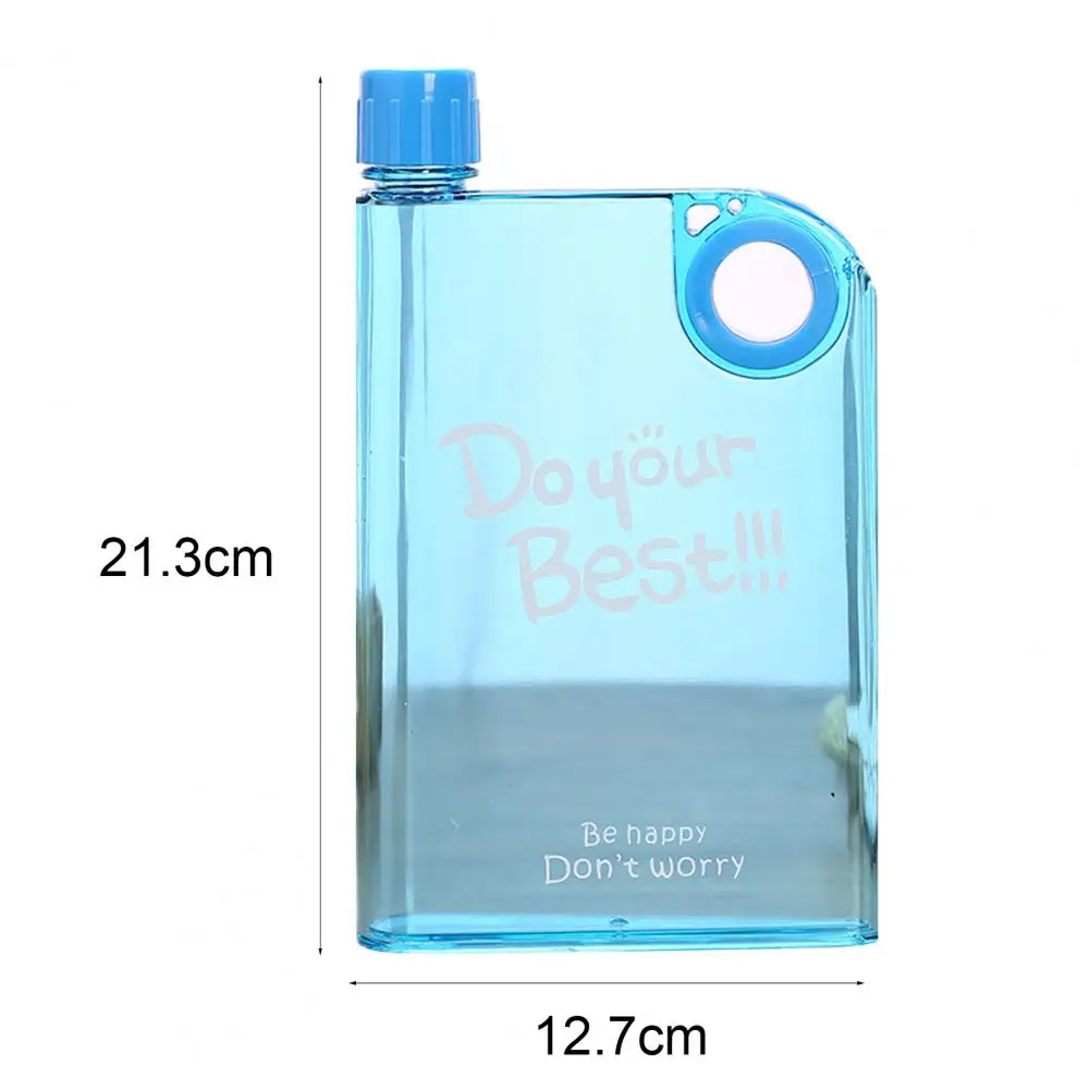 Cycling Kettle Portable Small Square Transparent Drinking Water Bottle Camping Sports Juice Outdoor Accessory Watering Mug