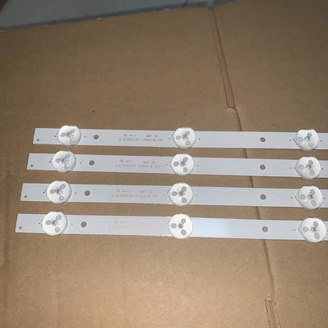 5-10PCS HI quality 23-24inch TV backlight strip 6led 3v44CM 6LED 3V  JL.D23661235-334AS-M-V01