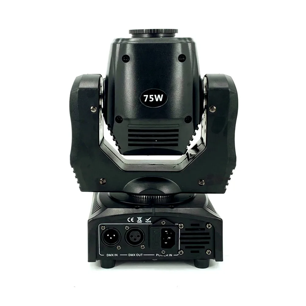 75w Mini LED DMX Gobos Moving Head Spot Light Club DJ 60w Stage Lighting Party Disco Moving Heads Light