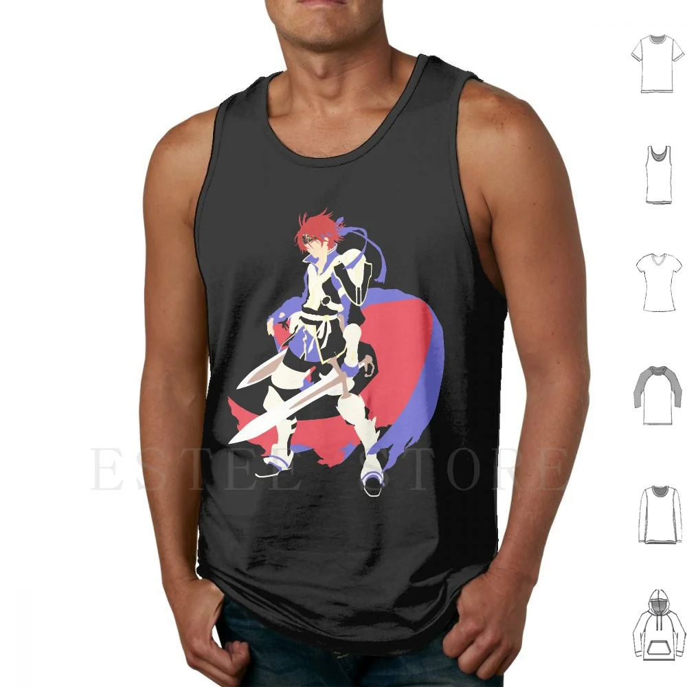 Fe : A Roy-Vector Art Tank Tops Vestes sans manches Roy Fire Emblem Fire Emblem Awakening Dlc Minimaliste Minimal Minimalist