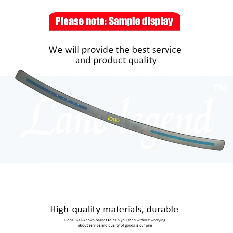 Stainless Steel car Rear Bumper Protector Sill Trunk Tread Plate Trim Car Styling for Skoda superb 2009-2015