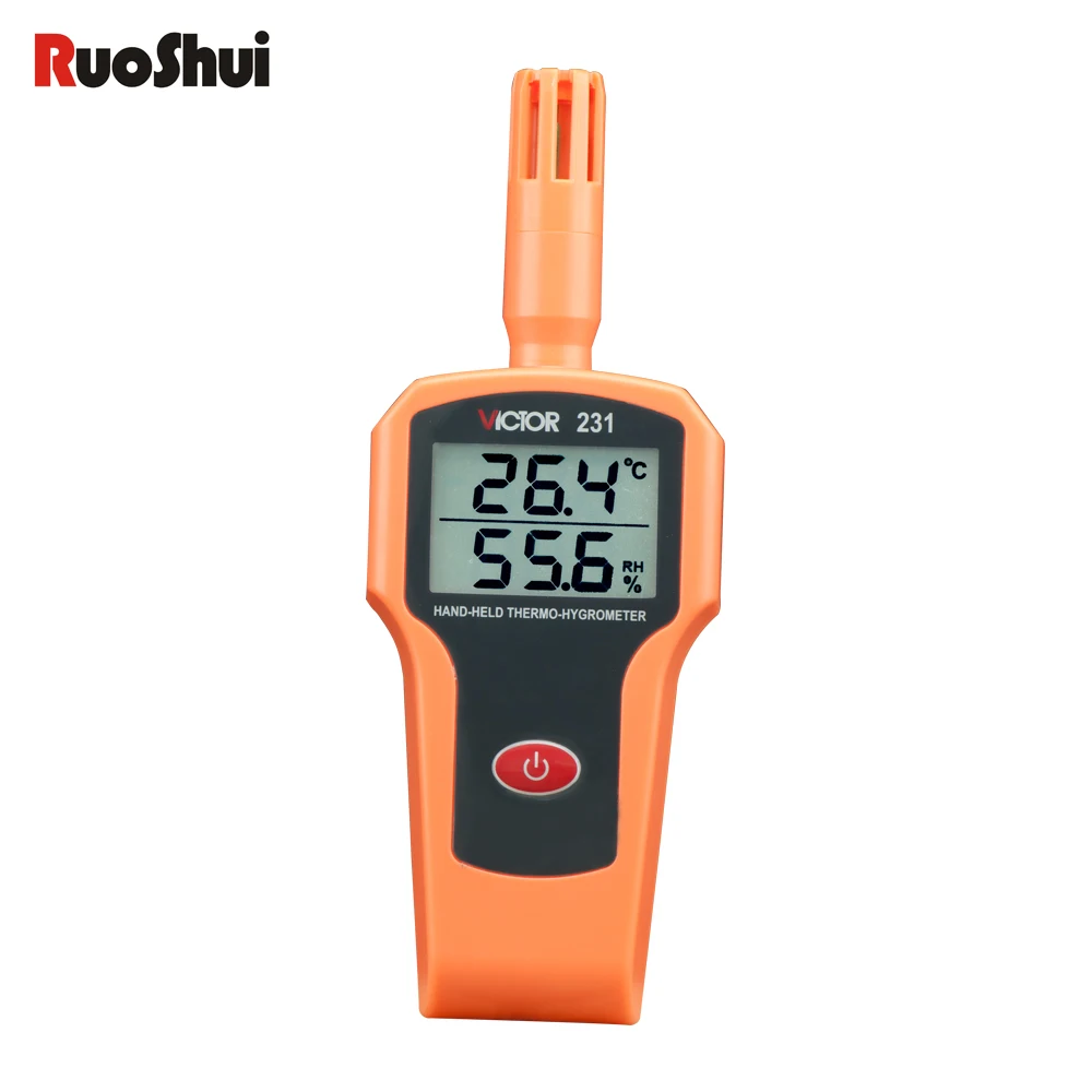 

RuoShui(Victor) 231Handheld Thermo-Hygrometer Mini High Precision Industrial Grade Environment Humidity and Temperature Measure