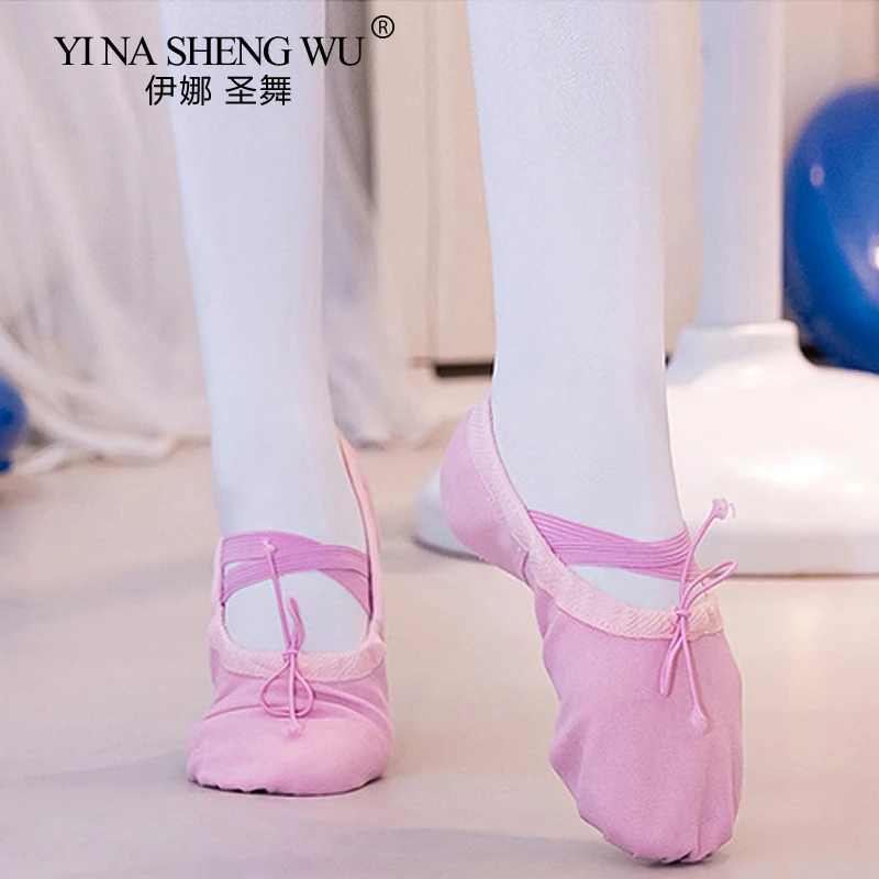 Girls Kids Pointe Shoes Dance Slippers High Quality Ballerina Practice Shoe For Ballet 6 color Ballet Dancer Professional Shoes