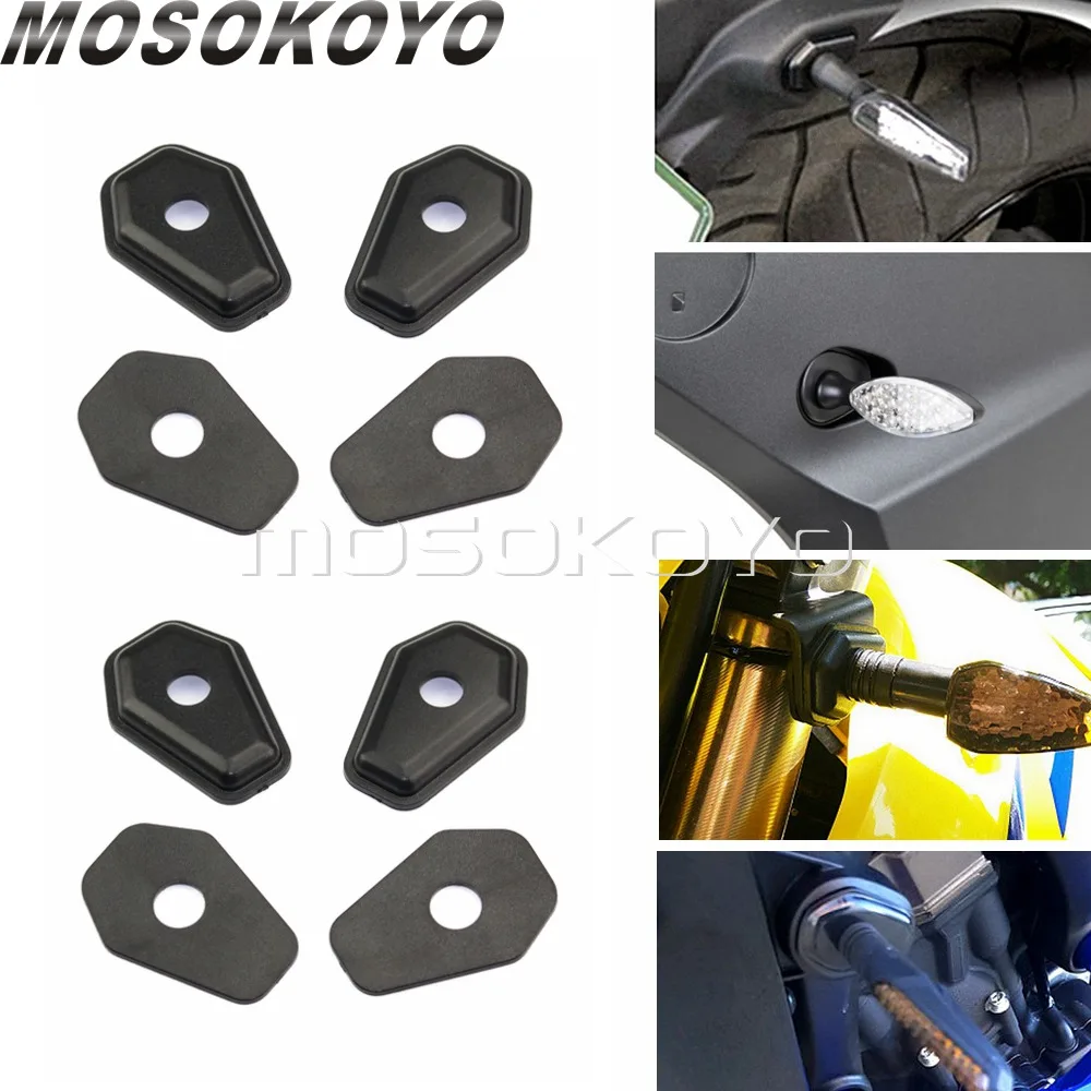 Front & Rear Turn Signal Indicator Spacer Adapter for Suzuki GSXR GSX-R 600 750 1000 GSX650F GSX1250FA DR-Z 400 SV650 DL650