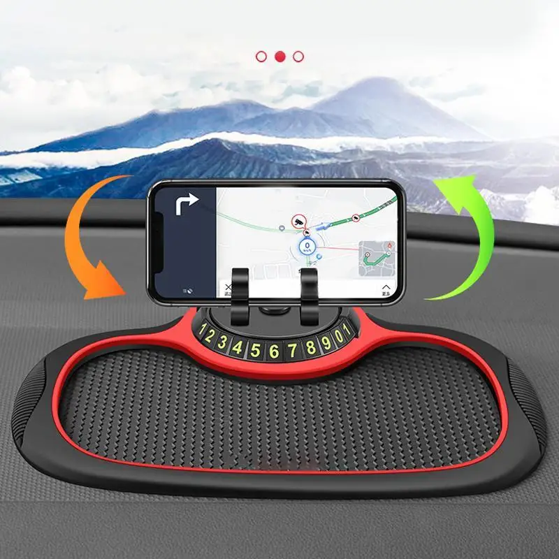 แผงโทรศัพท์มือถือ Anti-Slip Mat รถที่จอดรถจำนวนแผ่นที่ซ่อนอยู่จำนวนแผ่น Dropshipping