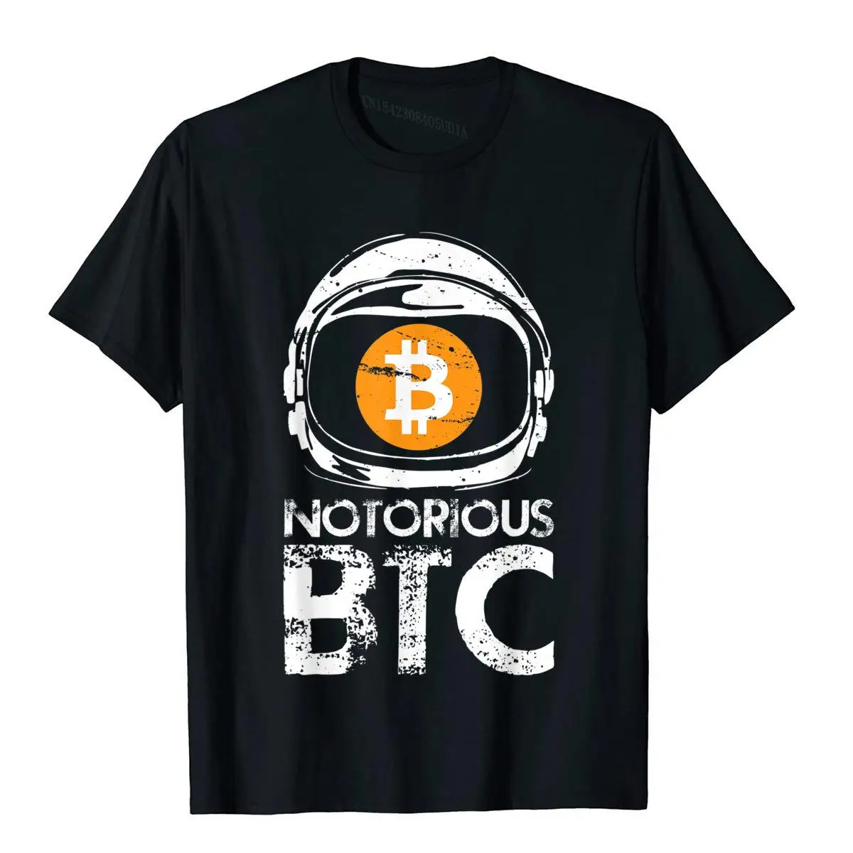 Notorious BTC Cryptocurrency Blockchain Bitcoin Love T-Shirt Cotton Fitness T Shirt Newest Men's T Shirt Design