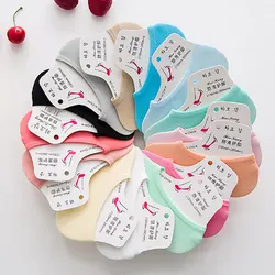 Summer Velvet Invisible Ankle Sock Children Kids Candy-colored Hidden Short Sock Breathable Thin Socks Women's Spot Wholesale