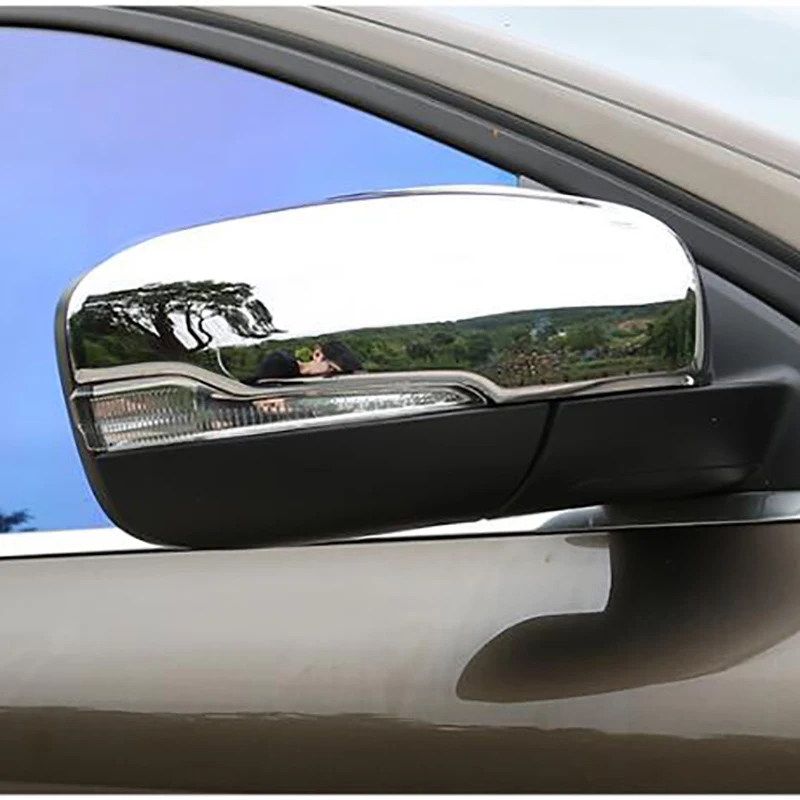 For Volvo XC60 2014 2015 2016 2017 ABS Chromed  Side Door Rearview Mirror Cover Trims Car Accessories 2PCS