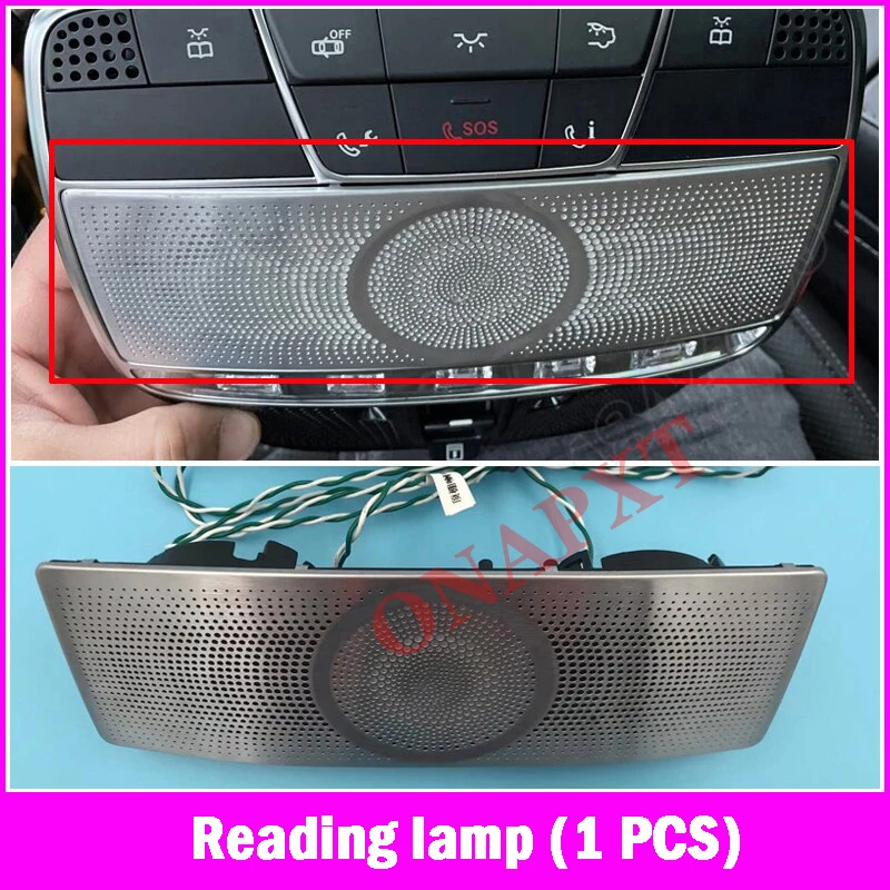 

Ambient Light Air Vents Nozzle 3D Tweeter Speaker Reading Ceiling Lamp Car Refit LED For Mercedes-Benz S-Class W222 7/64 Colors