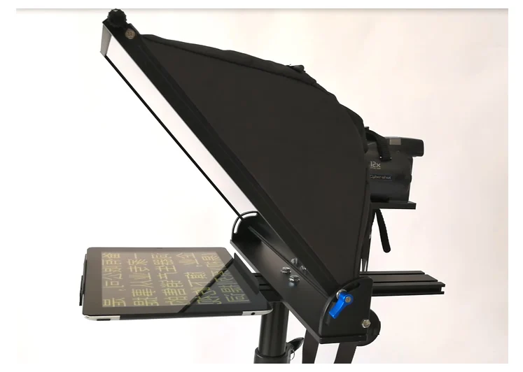 YISHI 15 بوصة قابلة للطي النسخة المحمولة من الهاتف المحمول اللوحي باد أخبار مقابلة لايف خطاب الملقن