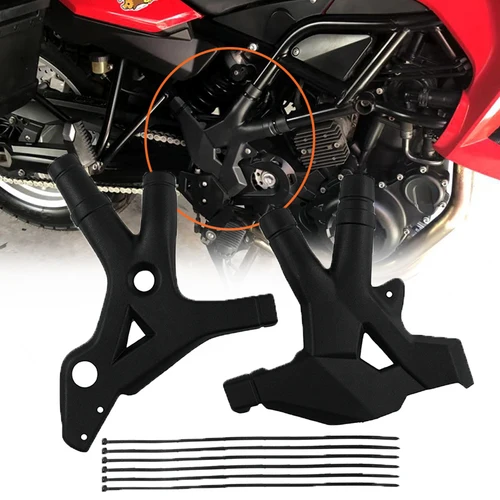 Imagen 2 del producto Protector de marco de motocicleta F800GS Adventure, cubierta protectora de Panel lateral para BMW F 800 GS ADV F700GS F650GS Twin 2008-2016 2017 2018