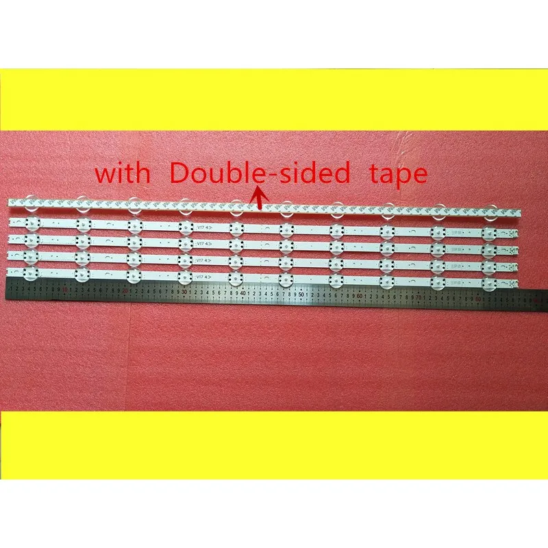 

LED Band array For LG 43UJ 43" V17 ART3 2867 Rev0.3 16916L-2867A 6916L-2867B LED Bar Backlight Strip Line Ruler Tape 55V0 E74739