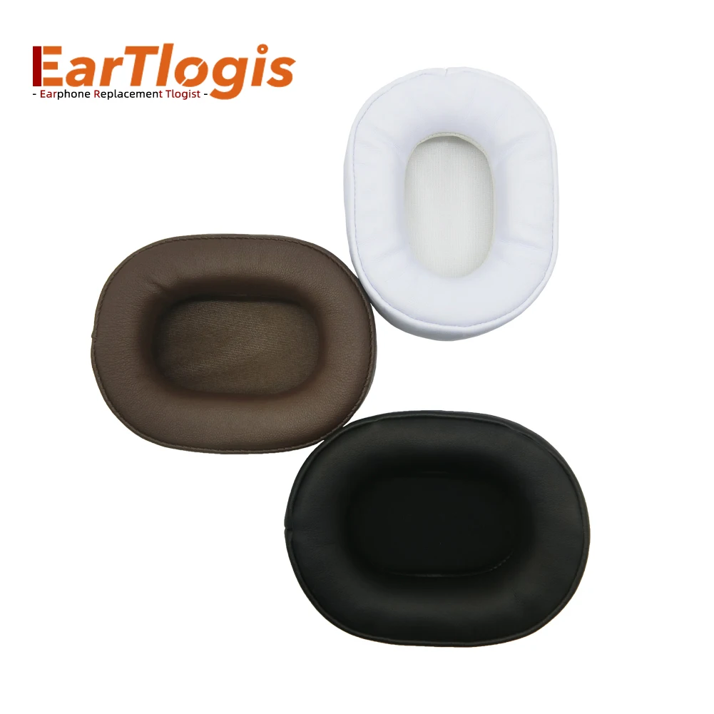 

EarTlogis Replacement Ear Pads for ATH SX1 SX1a PRO5 PRO5V M10 M20 M30 Headset Parts Earmuff Cover Cushion Cups pillow