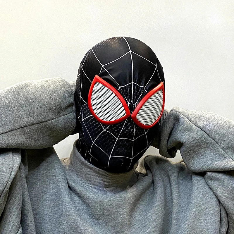 Disney Spiderman Cosplay Masks Peter Parker Spider-Man Figures Movie Hood Headgear Toys For Women Men Children Birthday Gift