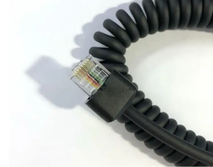 8-Pin ลำโพงไมโครโฟนสำหรับ Motorola GM300 GM338 GM950 GM950 GM3188รถวิทยุ HMN3596A