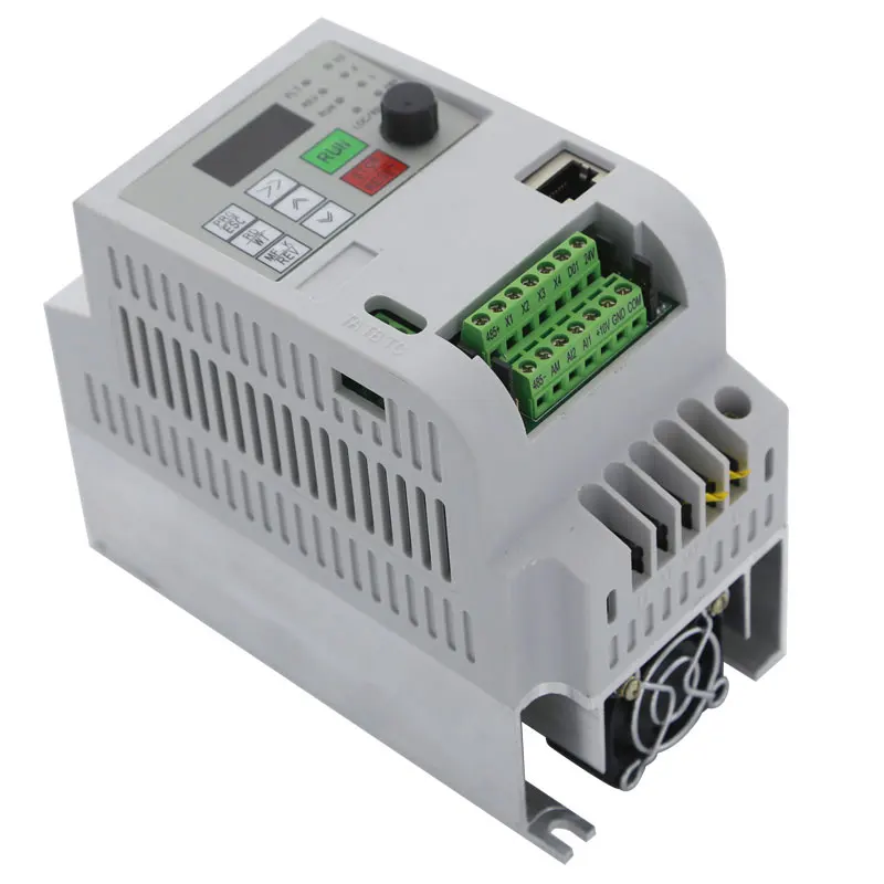 380V 2.2KW 3HP Three Phase Input Output Frequency Converter Inverter Variable Frequency Drive VFD Motor Speed Control 3Phase