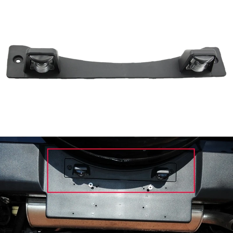 

1Pc License Plate Lights Holder For Jeep Wrangler JK 2007-2018 Without Bulb Number Plate Lamp Housing Accessories Parts