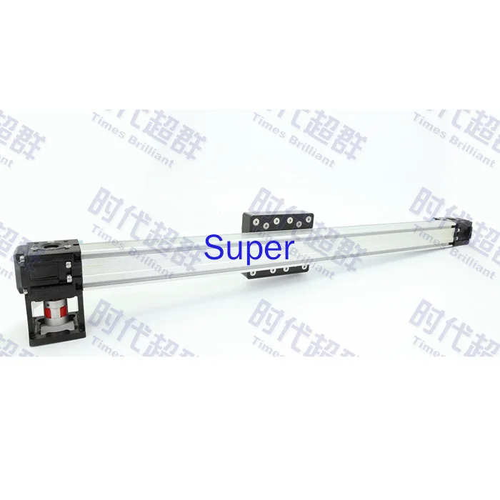 Синхронный ленточный Линейный модуль скользящий стол может быть оснащен 42 57 60 шаговым двигателем длина серводвигателя может быть изменена