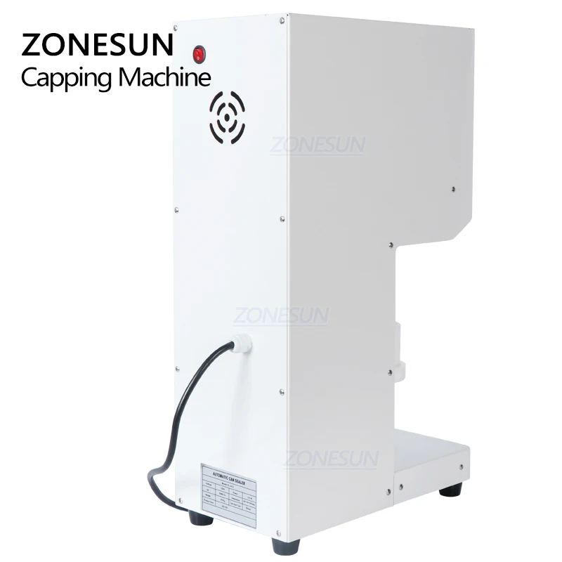 ZONESUN Seamingl Aluminum Tin Beer Ring-Pull Cans Automatic Plastic Bottle Cap Induction Beer Canning jar Sealing Machine