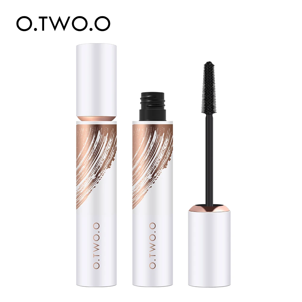 O.TWO.O Black Mascara Lengthening Eyelashes Makeup Waterproof Long-wearing Volume Mascara 4D Cosmetics