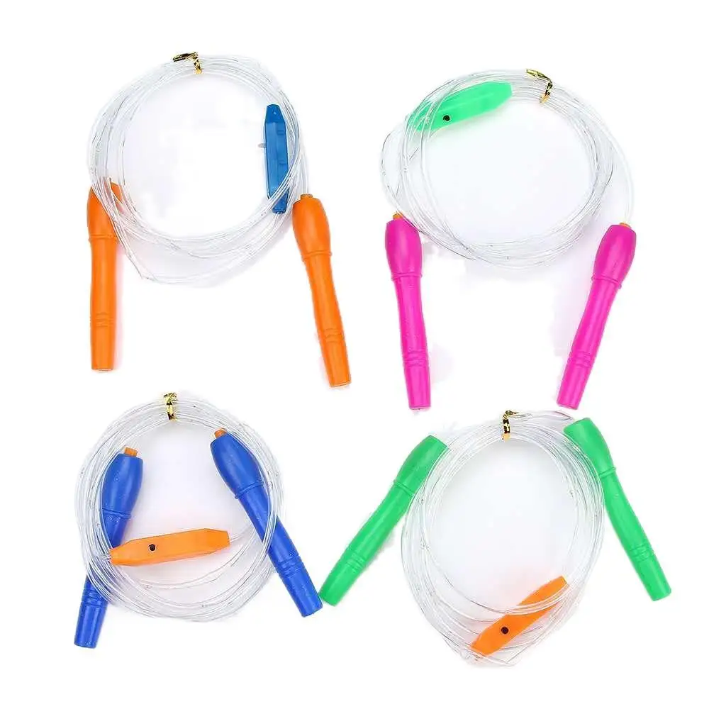 Kids Glowing Skipping Rope With Color Light Fitness Luminous Jump Ropes Exercise Body Rope School Game Toys For Children Boys