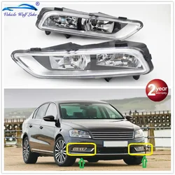 Fog Light For VW Passat B7 2011 2012 2013 2014 2015 Front Halogen Fog Lamp Fog Light With Bulbs