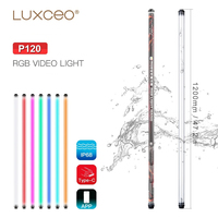 LUXCEO P120 LED RGB Video Light Wand Tube 120cm IP68 Waterproof With APP Control 1350LM Studio Fill Lighting For Photographers