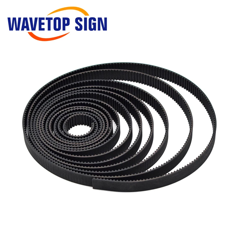 HTD 3M PU Open Timing Belt Width 5mm-40mm Transmission Synchronous 3M Belt For CO2 Laser Engraving Cutting Machine motor belt