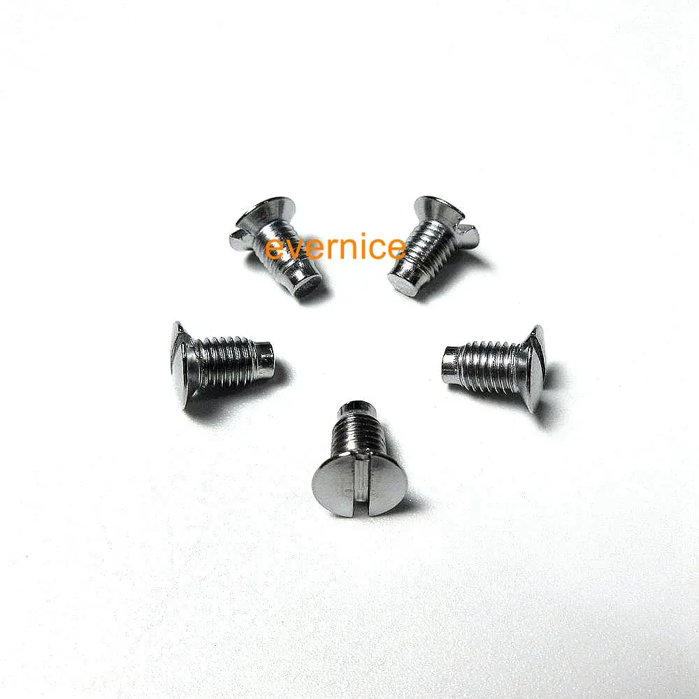 5 Pcs Needle Plate Screw For Singer 15-30+ Home Sewing Machine