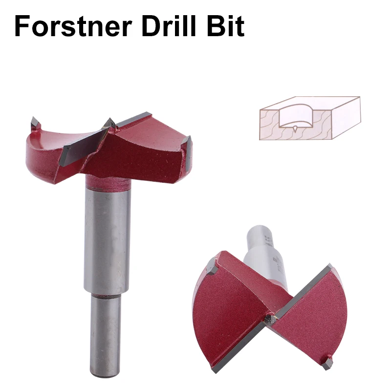 Hinge Hole Opener Tungsten Carbide Tip Wood Drill Milling Cutter Self-centering Hole Saw Wood Hole Saw Tool Power Tool Drill Bit