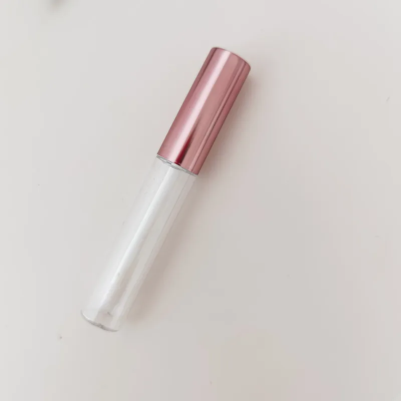 10-100Pcs 10Ml Lege Lipgloss Buizen Mascara Tube Containers Eyeliner Buis Wimpergroei Vloeistof Buizen Matte Paars goud Fles