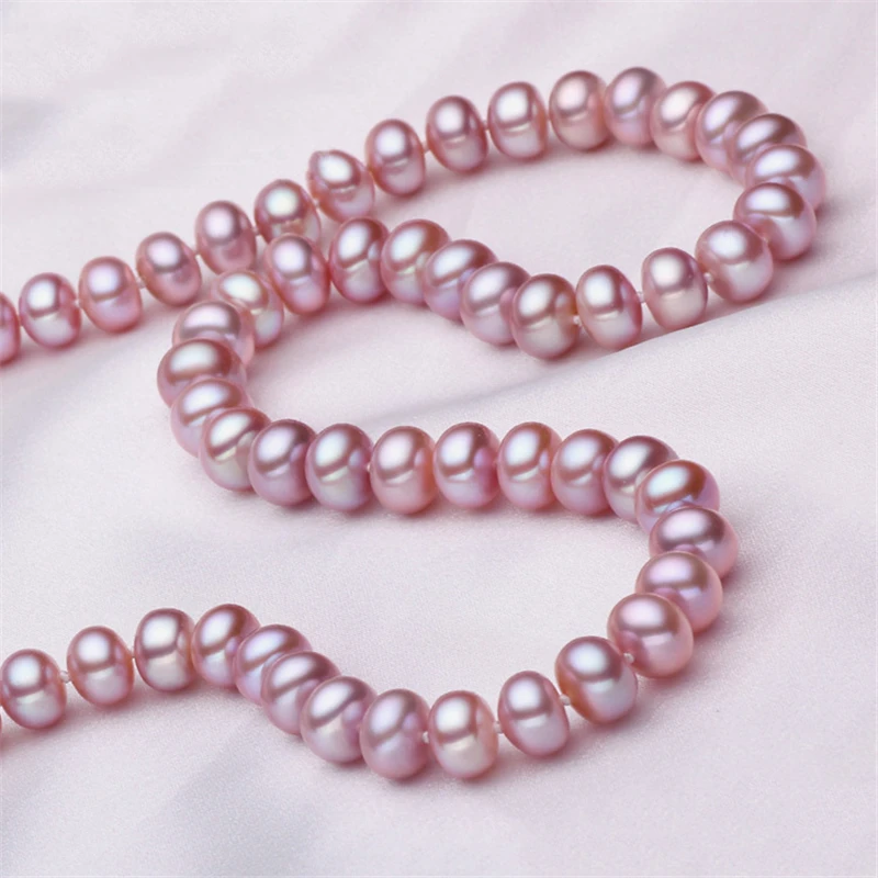 2020 Fashion Freshwater Pearl Necklace Female Genuine Natural Pearl Choker Necklace For Women Wedding Engagement Jewelry