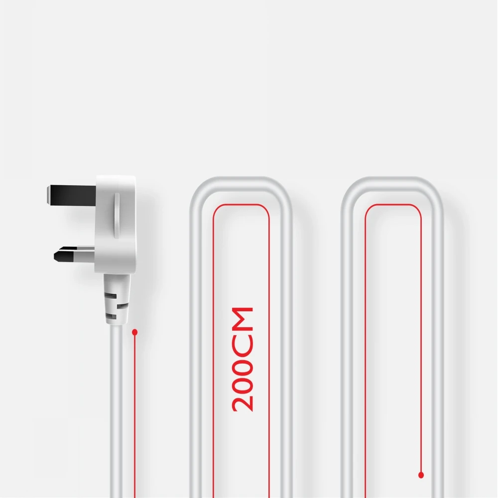 Cavo di prolunga UK power strip USB