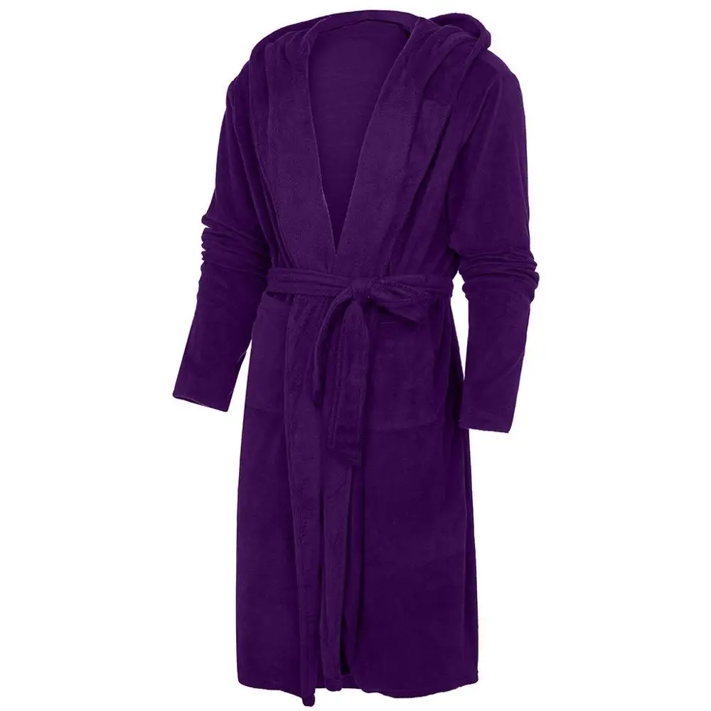 Pregnant Women Bathrobe Maternity Thermal Flannel Long Pajamas Sexy Fur Nightdress Warm Kimono Dressing Gown Home Clothes