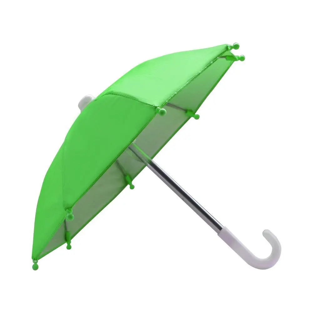 New Mini Umbrella Toy Bicycle Phone Holder Sunshade Umbrella Decoration Accessories Polyester For Children Play Mini Umbrella