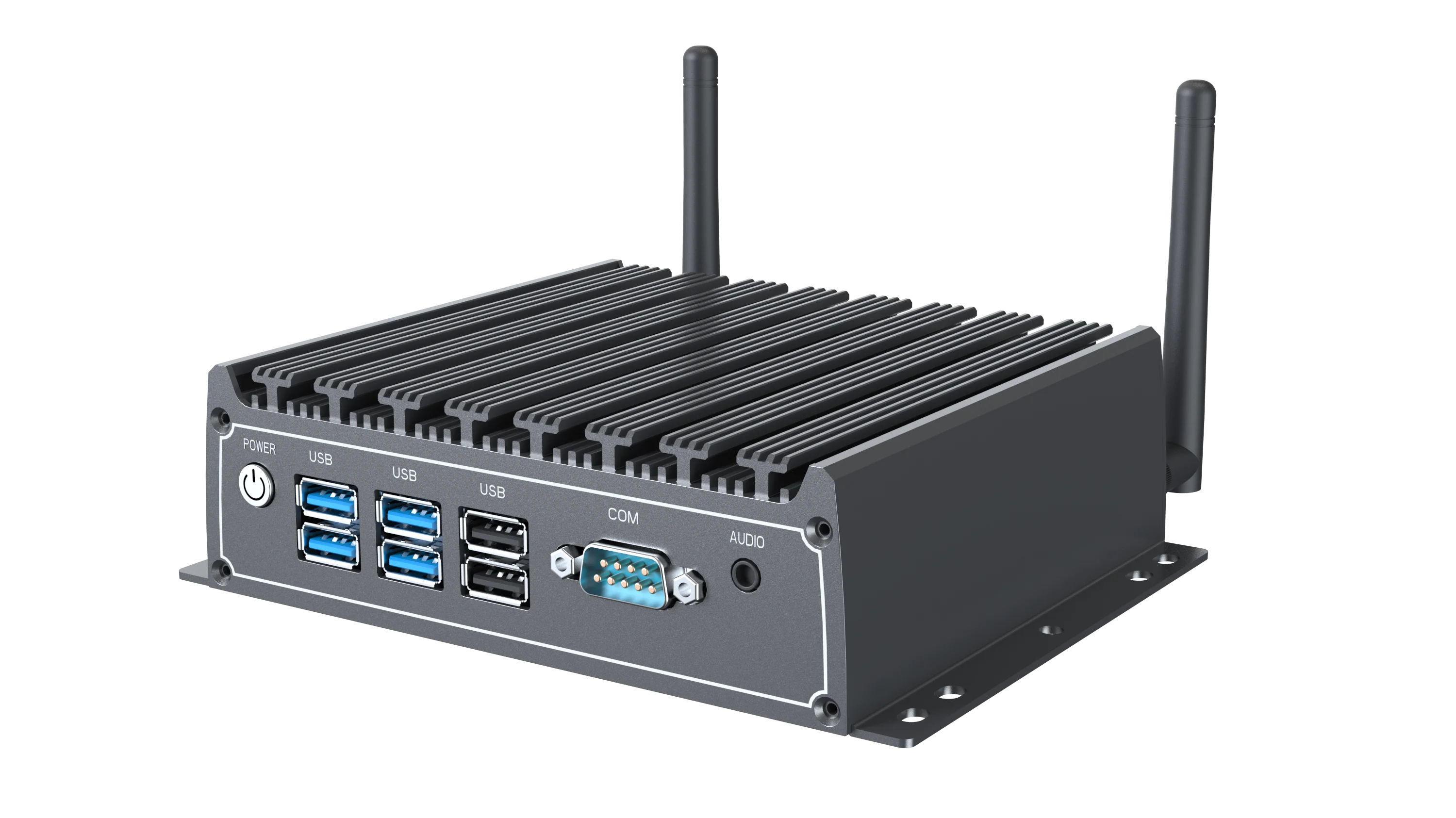 Industrial Mini PC Intel Core i7 4500U Fanless Desktop Computer i5 4300U Mini HTPC Windows 10 Linux 4*USB3.0 2*Lan 1*VGA 1*COM