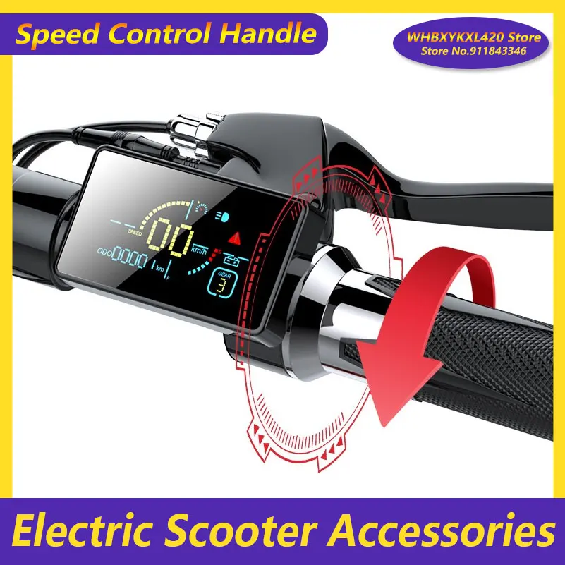 Electric Scooter Accessories for Sealup   Handlebar Accelerator Instrument Controller Power Switch Handle