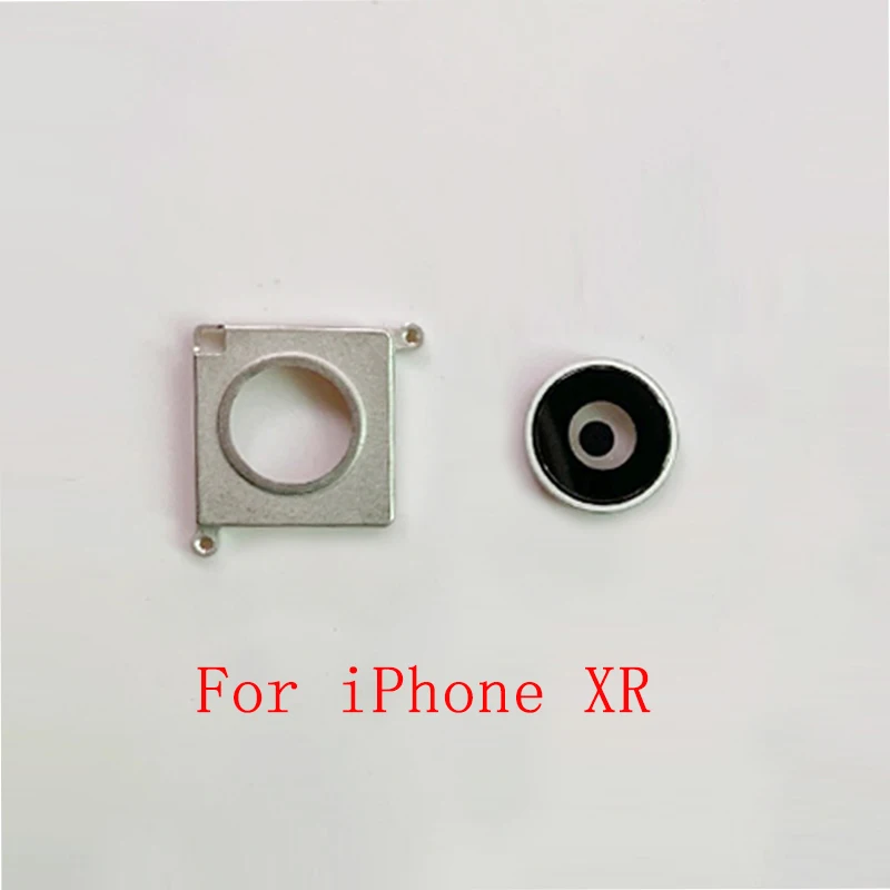 Rear Back Camera Lens Glass with Frame Holder Rear Housing Cover For iPhone X XS XR XS Max Replacement Parts