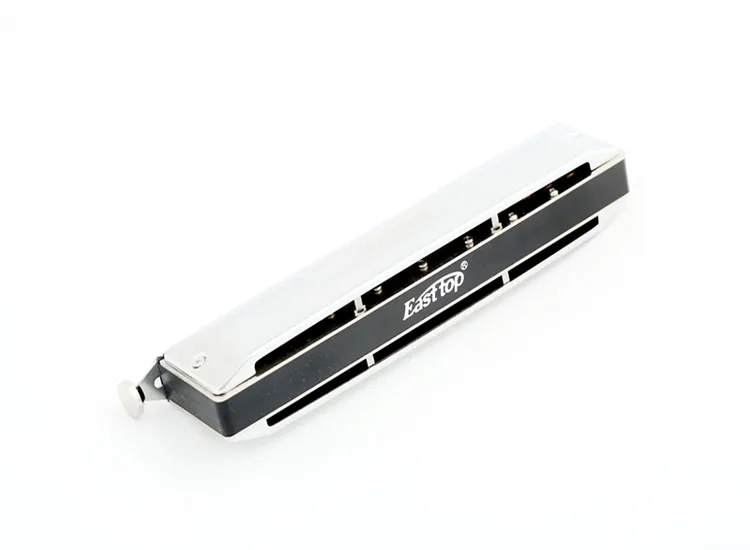 East top chromatic harmonica, 16hole 64tone professional chromatic mouth organ for player,performance,beginner,gift