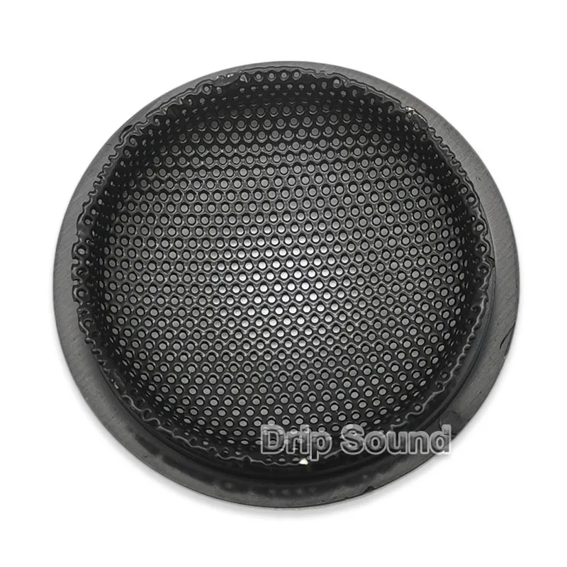 For 1" Inch Tweeter Speaker Grill Cover Car Audio Decorative Circle Metal Mesh Grille Protection #Black