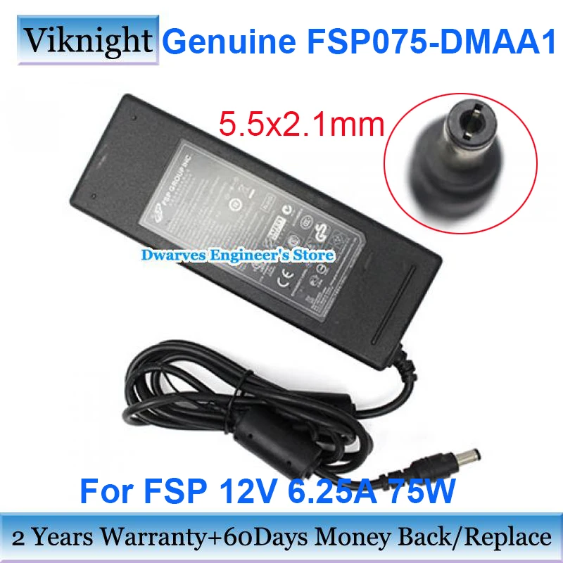 Genuine FSP075-DMAA1 Laptop Adapter Charger For FSP TANDBERG PROFILE 12V 6.25A FSP075-DMBA1 FSP075-DIBAN2 For CISCO C20 VIDEO