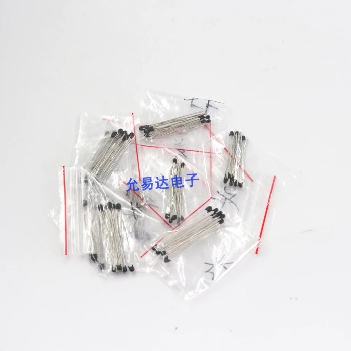 100 قطعة = 10 قيمة * 10 قطعة طقم مقاوم الثرمستور NTC NTC-MF52AT 1K 2K 3K 4.7K 5K 10K 20K 47K 50K 100K +-5% 3950B