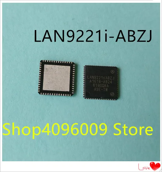 

NEW 5 шт./лот LAN9221i-ABZJ LAN9221i LAN9221 QFN-56