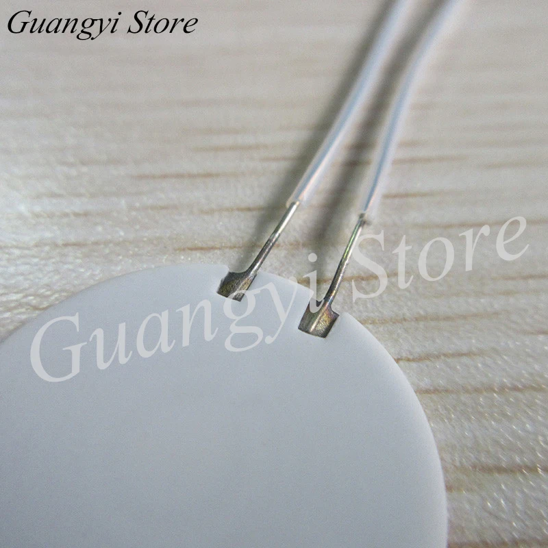 Placa calefactora de cerámica Industrial MCH de alta temperatura, 5V/12V, diámetro Circular 16/24, placa calefactora de cerámica de alúmina, 2 uds.