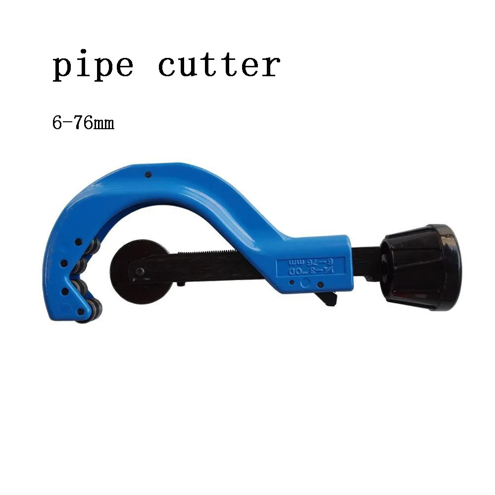 pipe cutter 6-76mmQuick Release Heavy Aluminum Plumbing Plastic Tube Pipe  Cutter  Hand Cutting Tools Built In Pipe Reamer