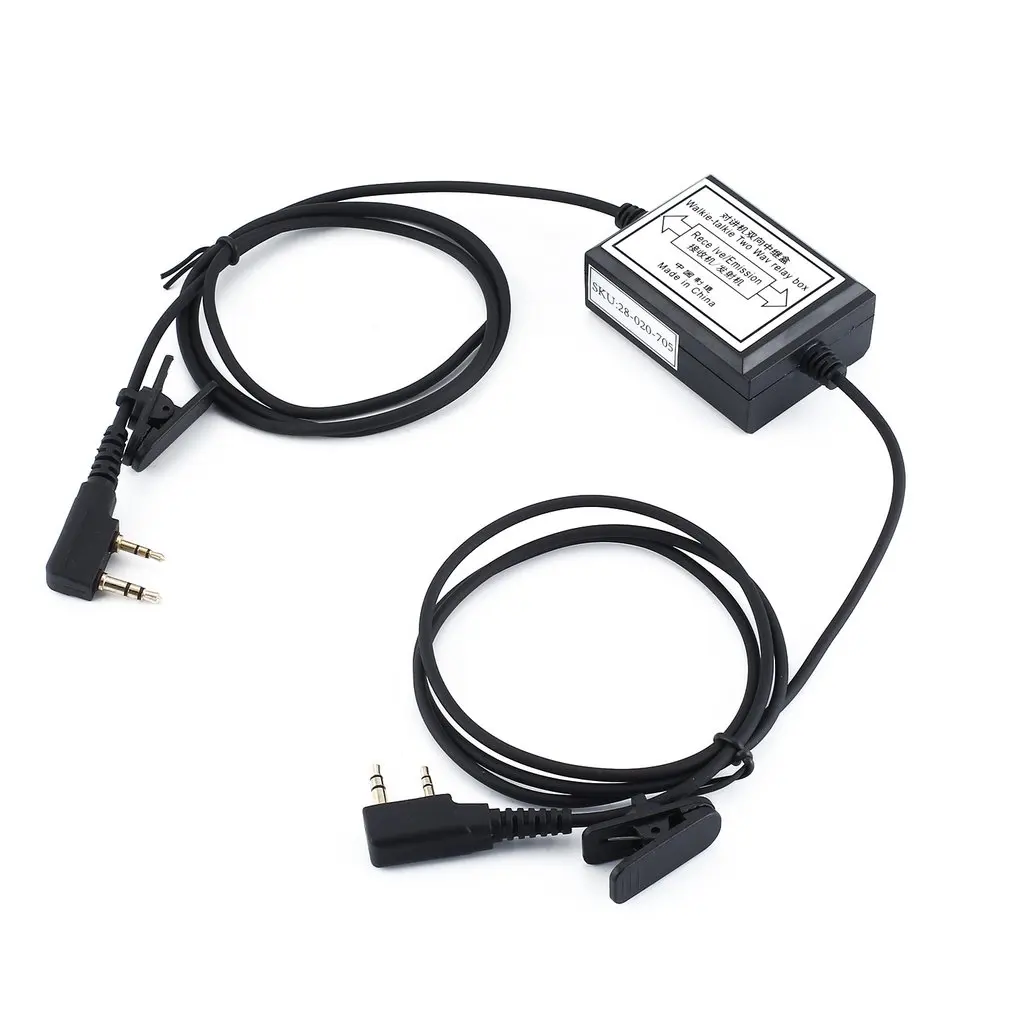 Novo design de caixa repetidora para rádio de dois sentidos baofeng/tyt/ijxun/kirisun/hyt, caixa de relé/diy, repetidor para walkie talkie, plástico