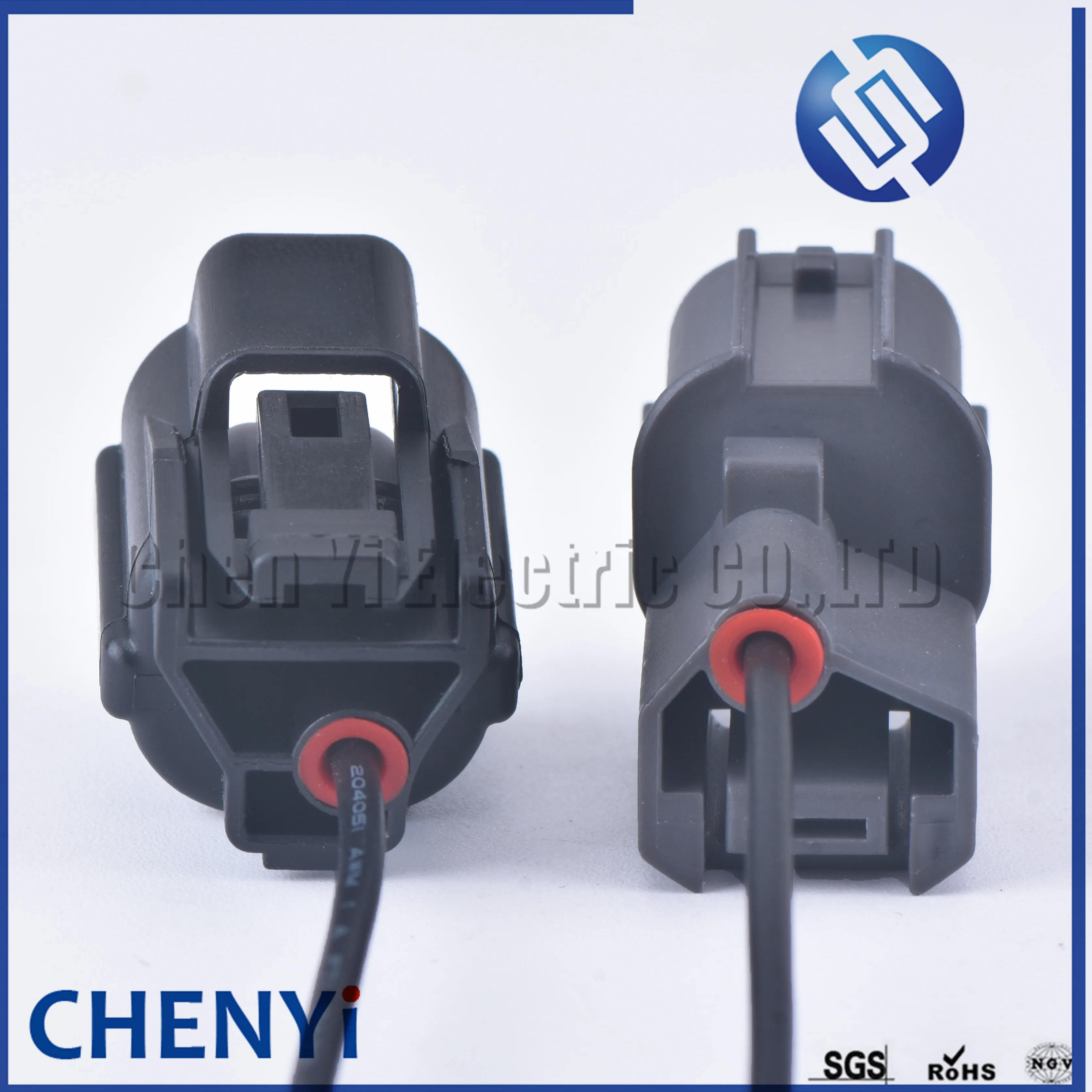 1 Pin 2.0 B series Vtec Solenoid Plug Auto waterproof connector speaker plug ABS Speed Sensor plug 6181-0227 6189-0386 for Honda