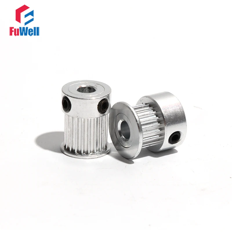 Timing Pulley 2GT-20T 7mm/11mm Belt Width Toothed Gear Wheel 4/5/6/6.35/7/8mm Bore GT2 20Teeth Transmission Belt Pulley